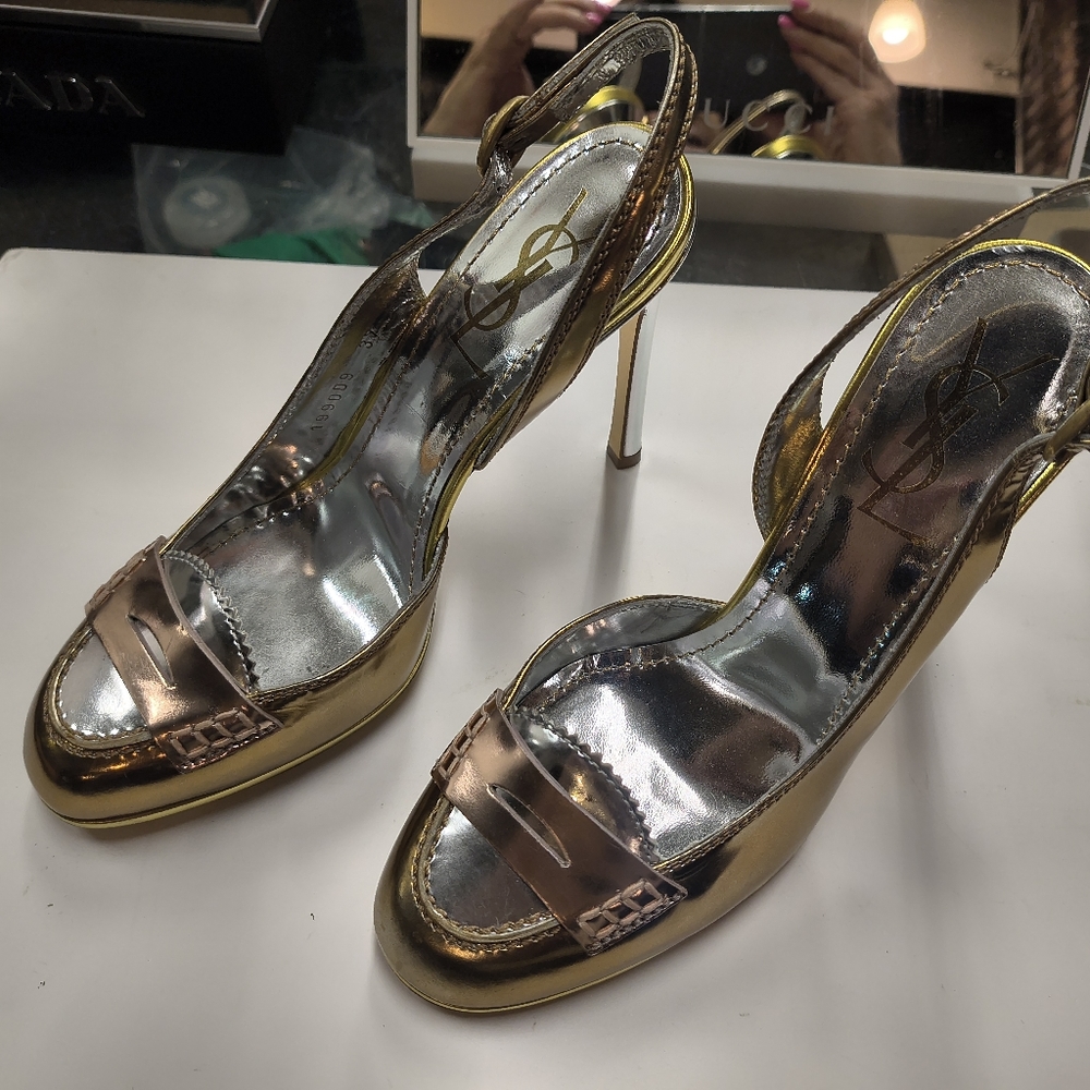Saint Laurent authentic heels 7 - Picture 8 of 12